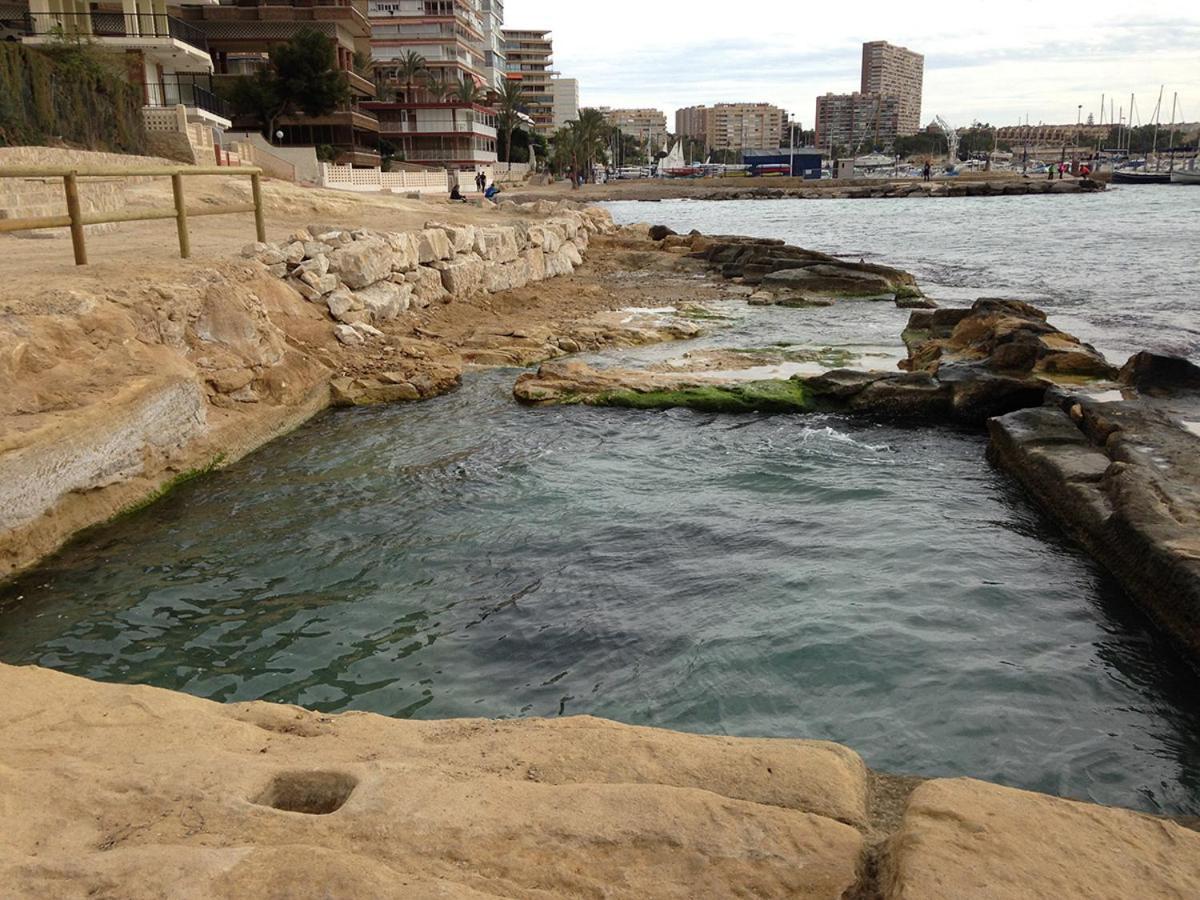 Very Lightful Apartment. Incredible Sea Views. Big Terrace, Swimming Pool. Ac. Very Close To Alicante City Center. Екстериор снимка